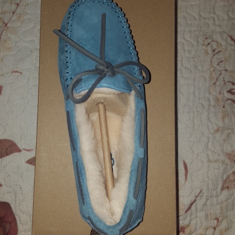 Ugg Blue moccasins